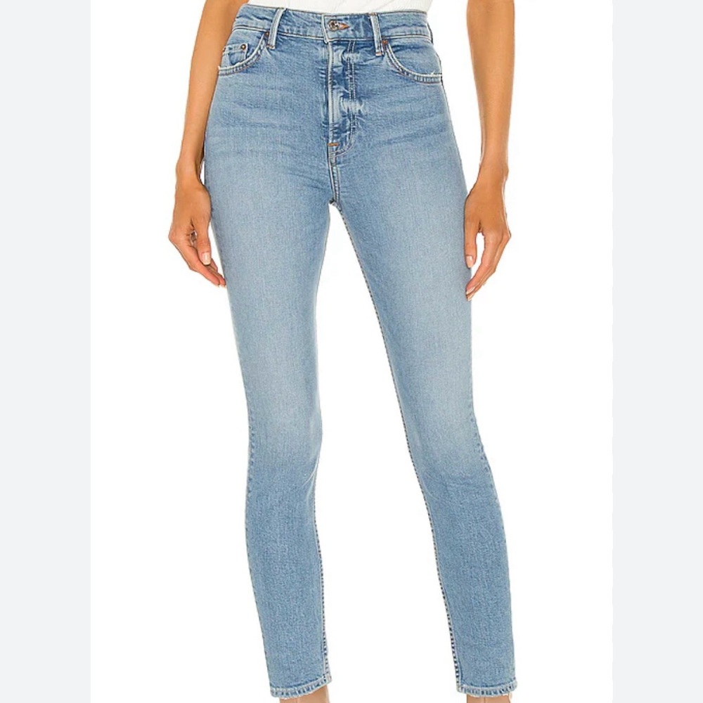 GRLFRND Kendall high rise skinny 25